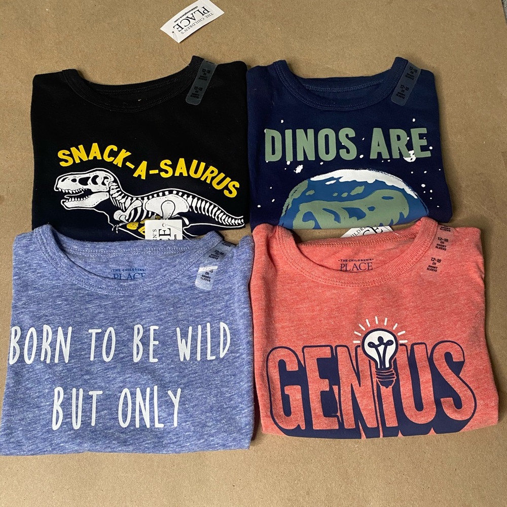 4 children’s place 12-18 month boys shirts